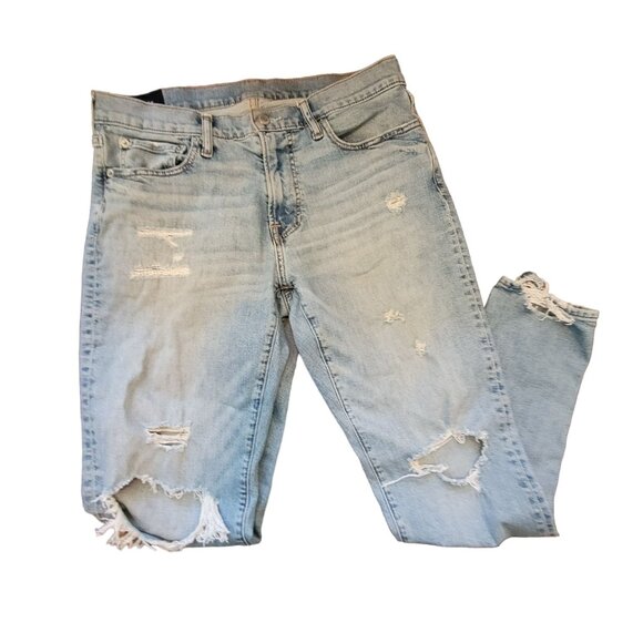 Abercrombie & Fitch Light Blue Skinny Jeans - Picture 1 of 8